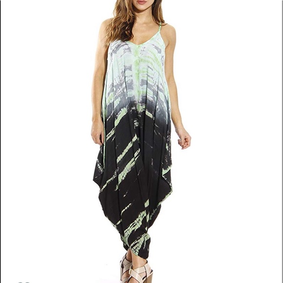 Pants - Beautiful woman jumpsuit romper